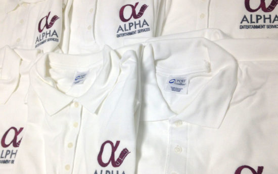 Embroidery for Alpha company